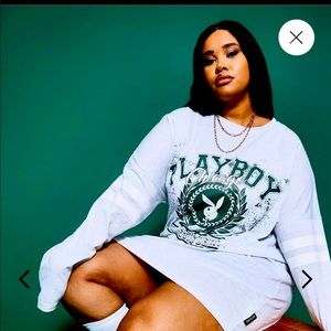 Playboy oversized long shirt/dress